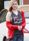 Avril Lavigne at Bed Bath & Beyond in Los Angeles